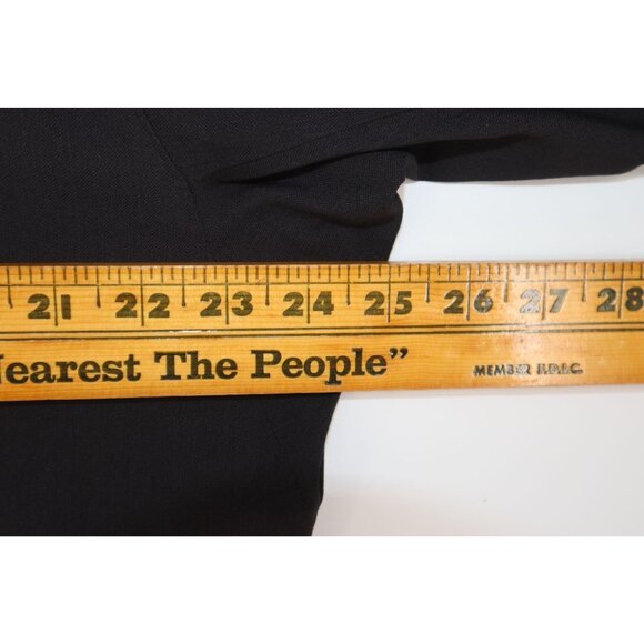 Lululemon Lab Black Jacket Minimalist Wool Blend Modern Blazer Old Money - Picture 9 of 9